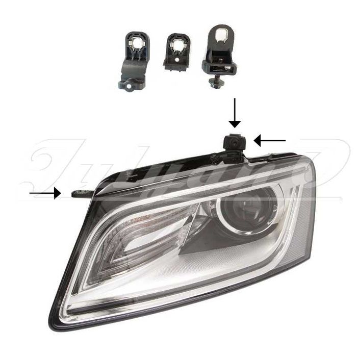 Щипки (водачи, крепежи) за закрепване на фар за AUDI Q5