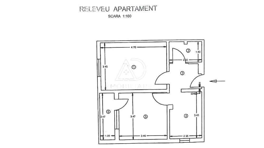 Apartament 2 camere decomandat, mobilat și utilat – Nicolae Titulescu