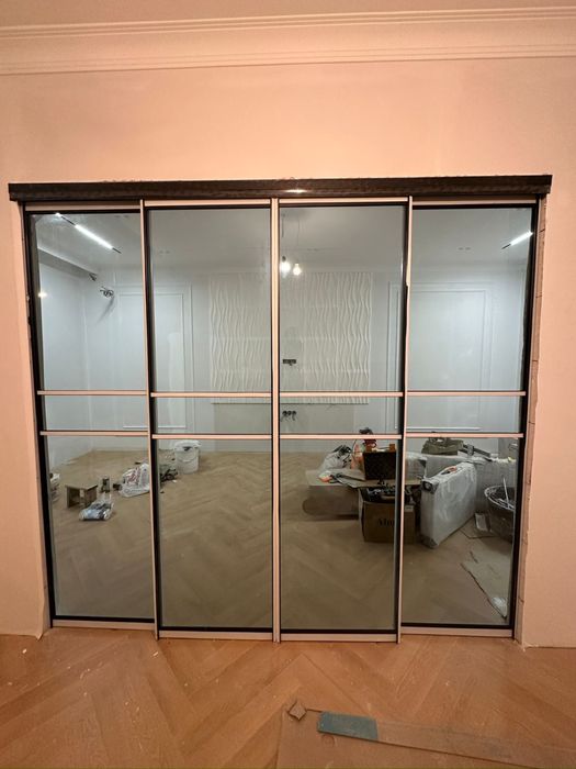 Душевая, ванная шторка, лофт перегородка, зеркала