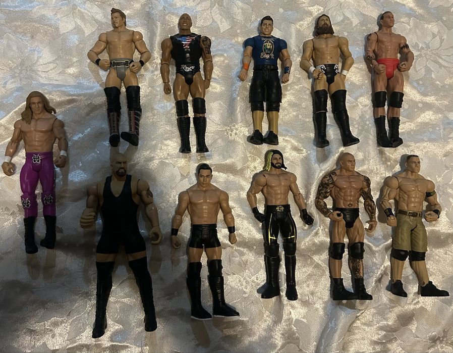 Figurine wwe wrestling