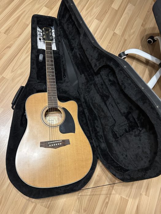 Chitară Electro-Acustică Ibanez PF17ECE-LG + Husă Rigidă Ibanez