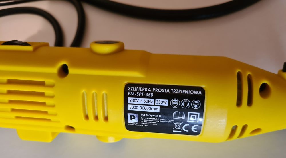 Mini freză/Polizor drept/ax Powermat PM-SPT-350W