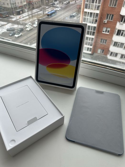 Ipad 10 /256 gb синий новый запечатанный