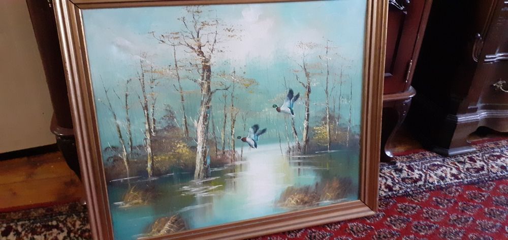 Картина масло върху платно