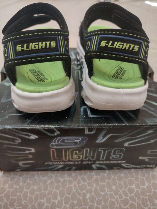 Детски сандали  Skechers светещи
