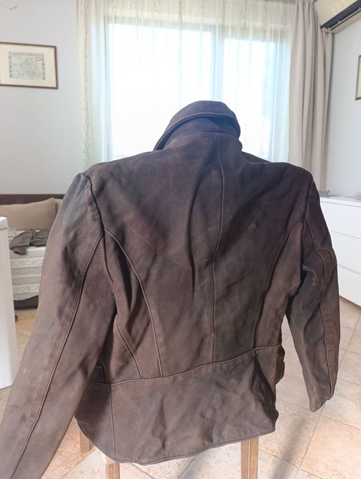 Естествена кожа Кожено яке