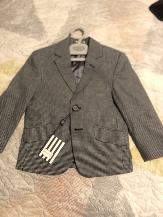 Сако за 2 год,ленено сако Armani 2 г,Комплект за момче 6 месеца