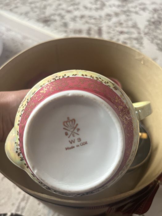 Чайный сервиз , фарфор,  Мадонна