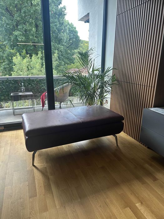 Кожено канапе (като ново)