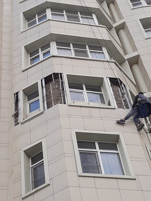 Высотный работы альпинист