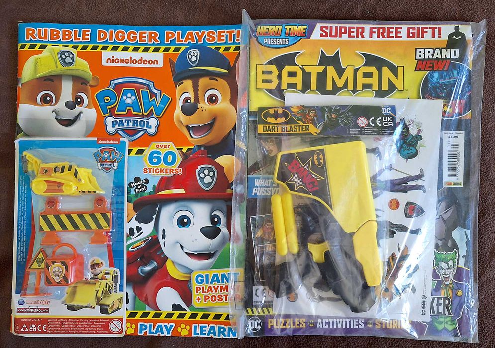 НОВИ английски списания С ИГРАЧКИ