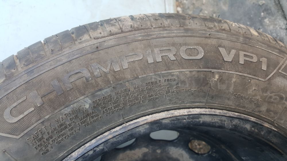 Джанта с гума 195 65 15 дот 3816