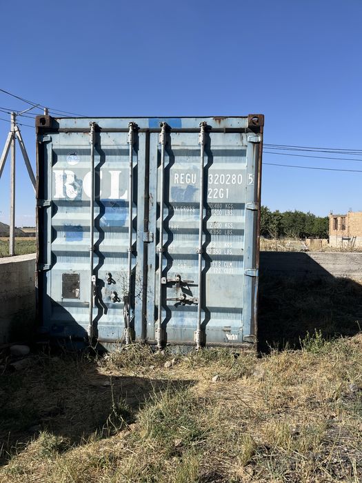 20 тонник контейнеры , 2шт,морской