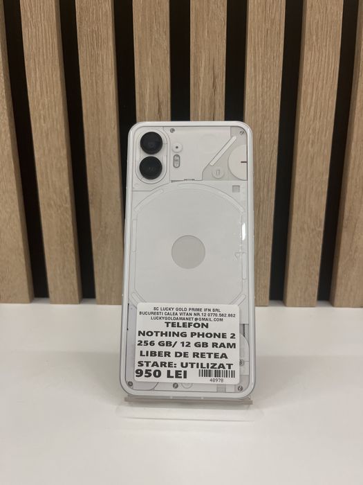 Nothing Phone 256Gb/12Gb Ram GARANTIE/FACTURA #48978