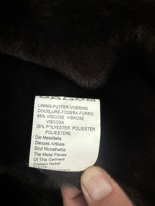 Натуральная норковая дубленка