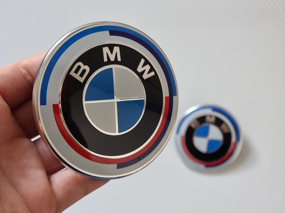 Емблема за Бмв 82мм 74мм 78мм е34 е38 е39 е46 е60 е61 е90 е91 Х5