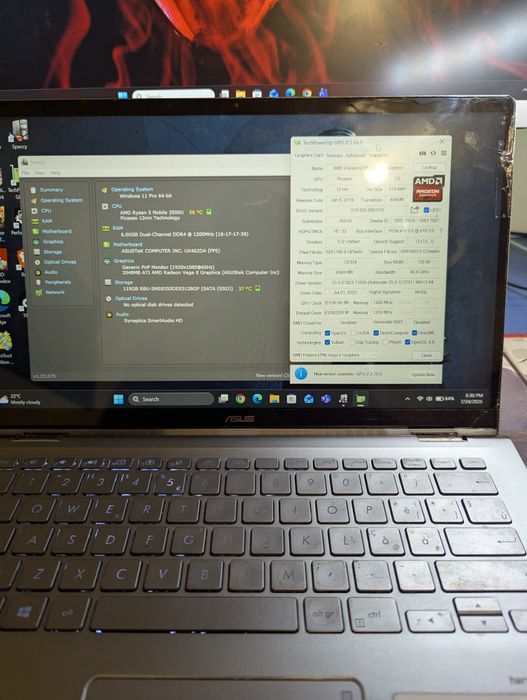 Asus um462d notebook pc