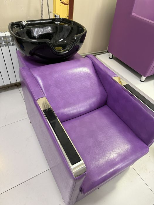 Парикмахерская мойка и ширма