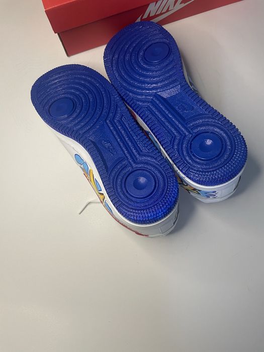 Air force 1 custom cu echipa de fotbal