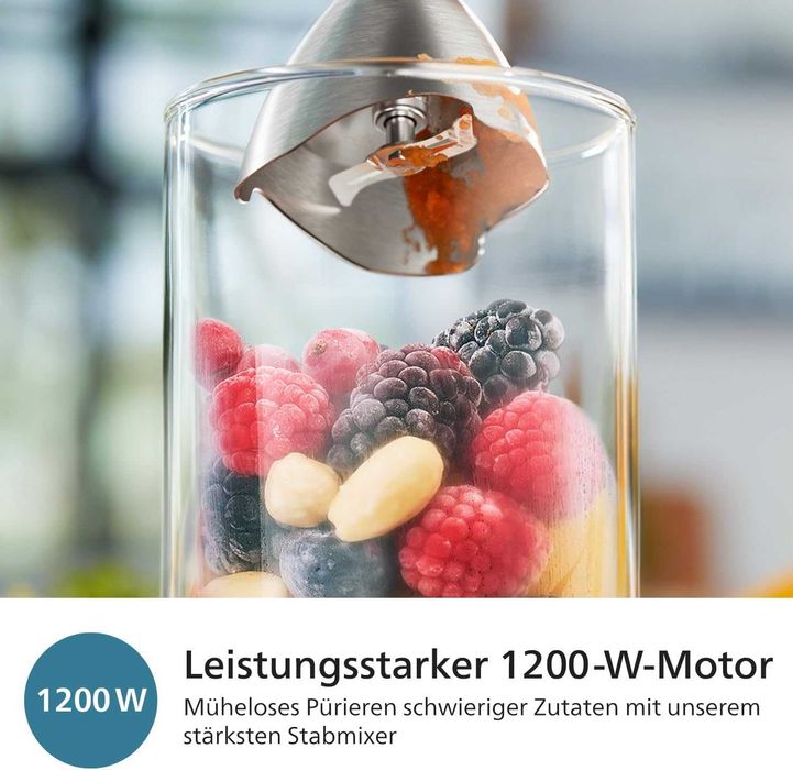 Пасатор с мини чопър PHILIPS HR2684/00, 1200W