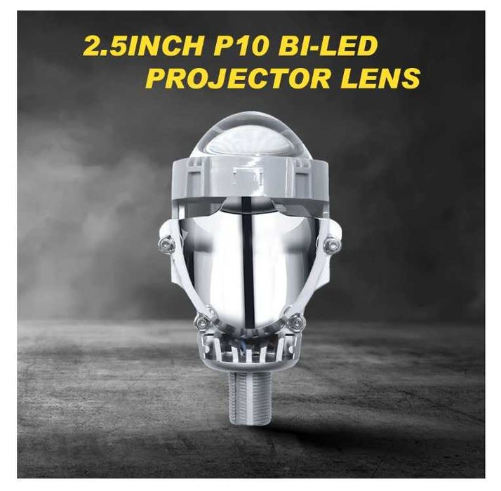 Комплект Bi-LED лупи за вграждане във фарове  2.5"инча 80W 7000lm 12V