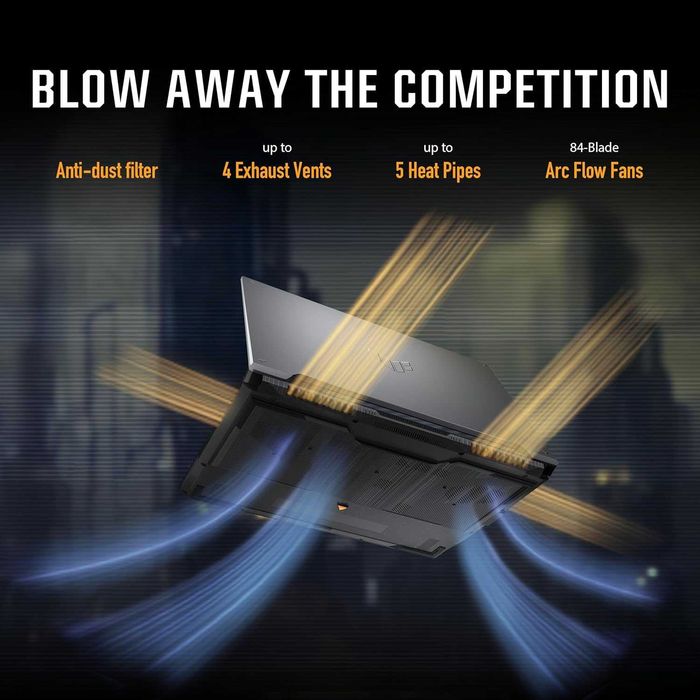 ASUS TUF Gaming F16 intel Core™ 5-210H  DDR5 8GB SSD 512GB 4050 6GB