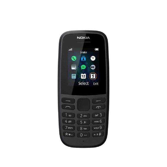 НОВ! Nokia 105 4th Edition Dual Sim Black 24м. Гаранция!