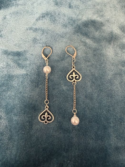 Серьги в национальном стиле.