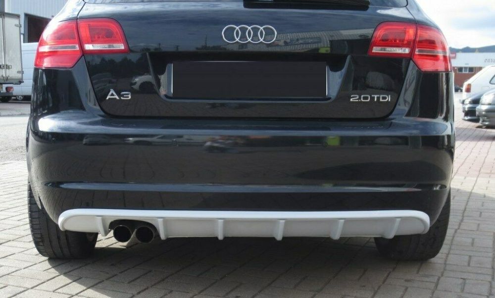 Difuzor bara spate Audi A3 8P Coupe Sportback Facelift Rs3 S3 S-line