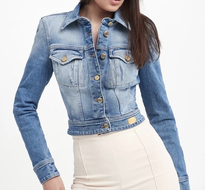 Дънково яке Elisabetta Franchi