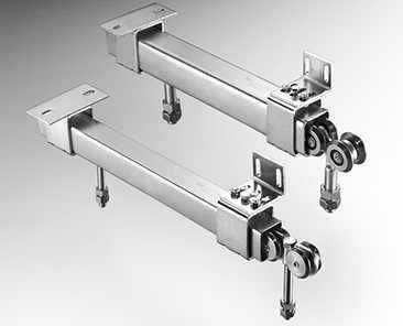 Pachet usi glisante suspendate, 4m sina 34x33mm +2 role+ acc. prindere