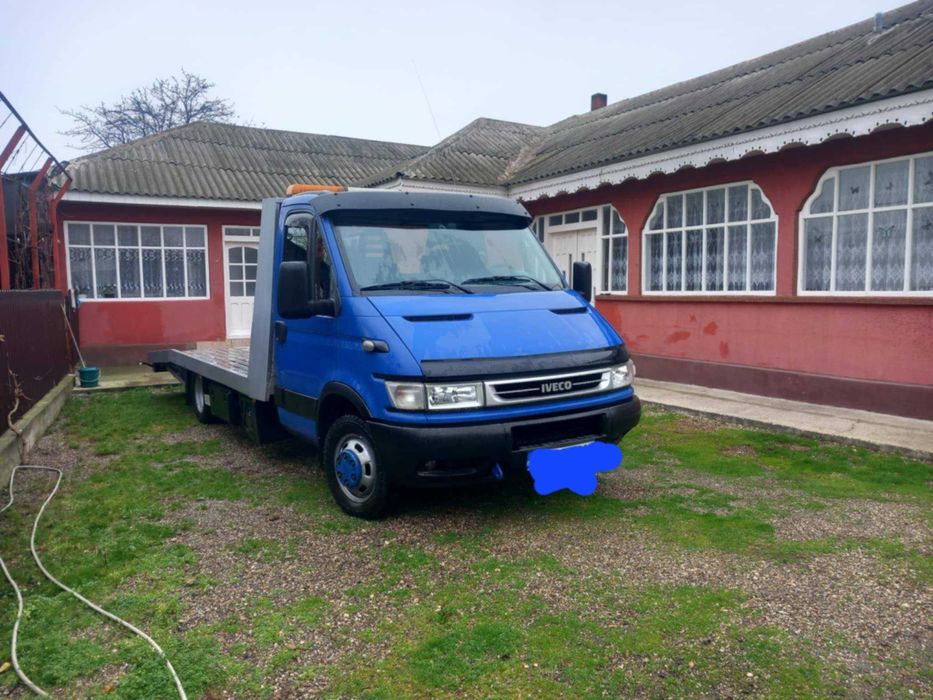 vand autoplatforma iveco dailly 2005 motor de Spania 3.0 170 cai