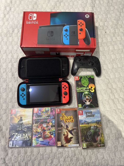 Nintendo switch като ново