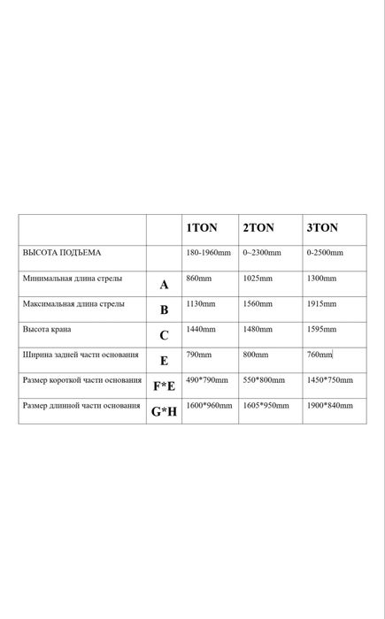 Кран гаражный складной