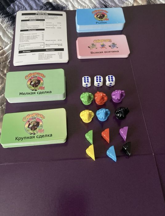 Ведущий CashFlow    настольная игра