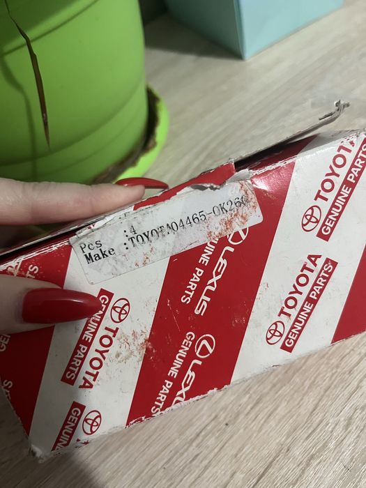 Колодки передние оригинал