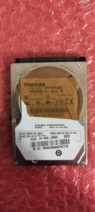 Твърд диск HDD 2,5"