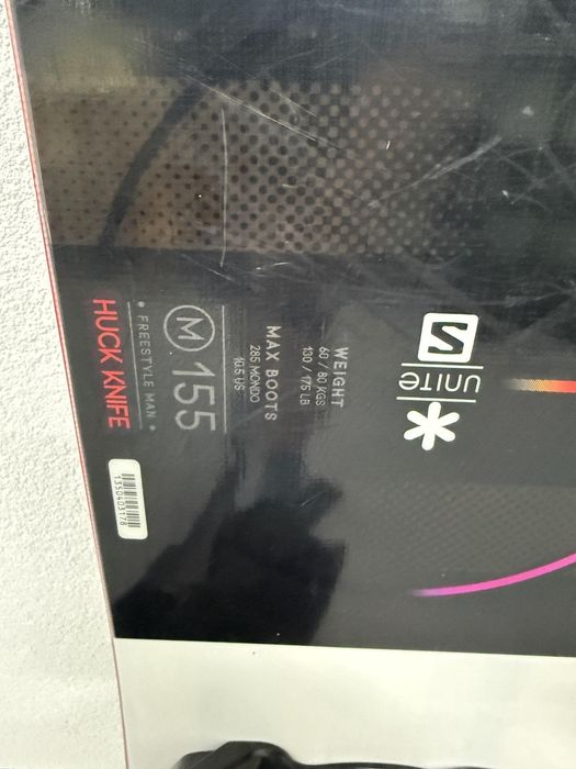 placa snowboard salomon huck knife L155cm 2023