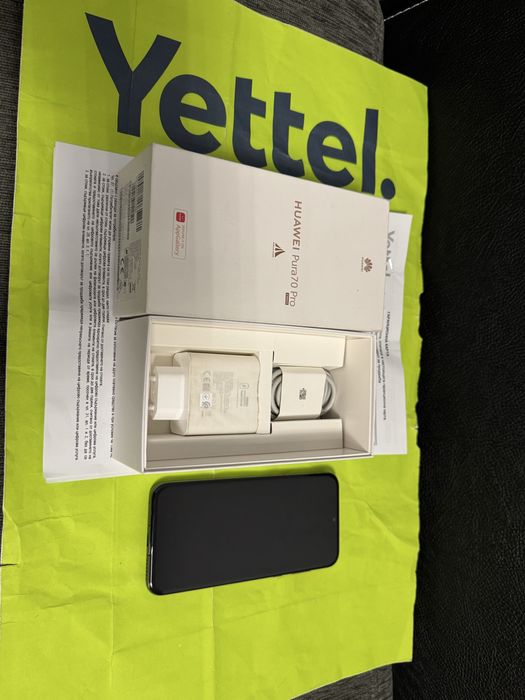 512GB Huawei Pura 70 Pro 12GB Yettel Гаранция 2027г. Black