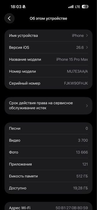 Iphone 15 PRO MAX 512gb / Айфон 15 Промакс 512гб