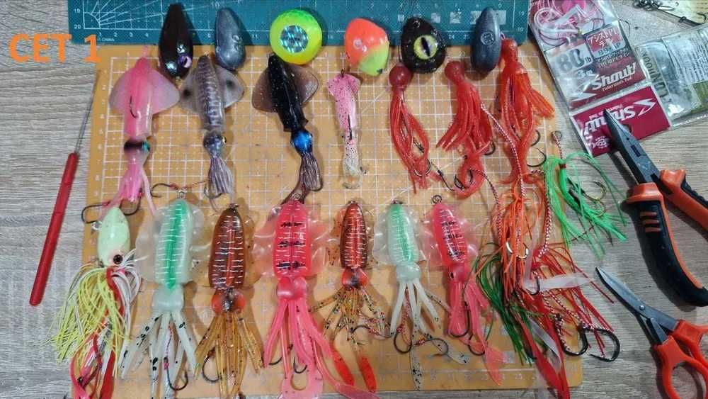 Морски примамки Тай ръбър Tai Rubber NIKKO Savage Gear Kalmari Filstar