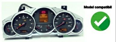 Display LCD pt. ceasuri bord VW Touareg, Porsche Cayenne 2002-2010