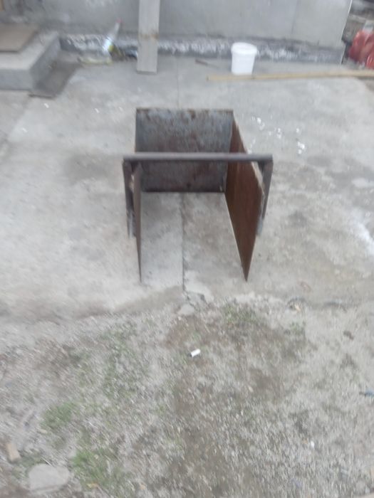 Форма для заливки шлака