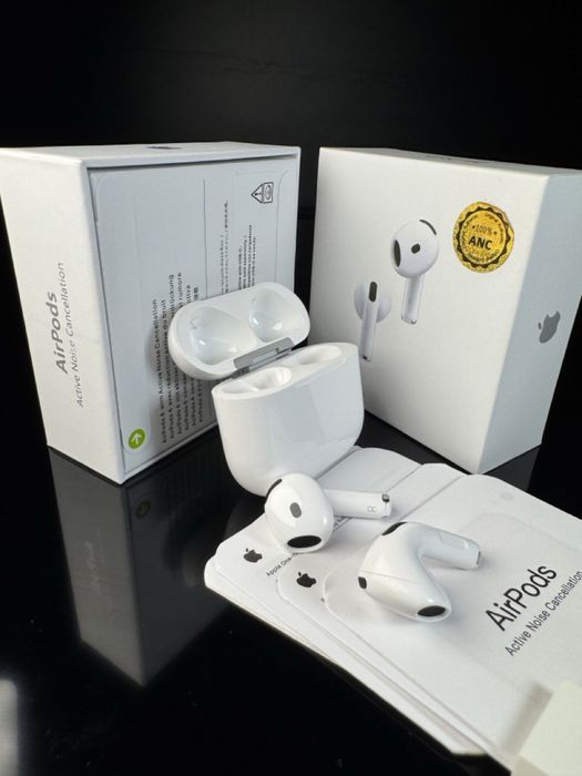 AirPods 4 ANC с 100% шумоподавлениям Type-C