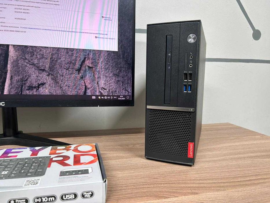 Удобный и компактный системный блок Lenovo Core i3-8100