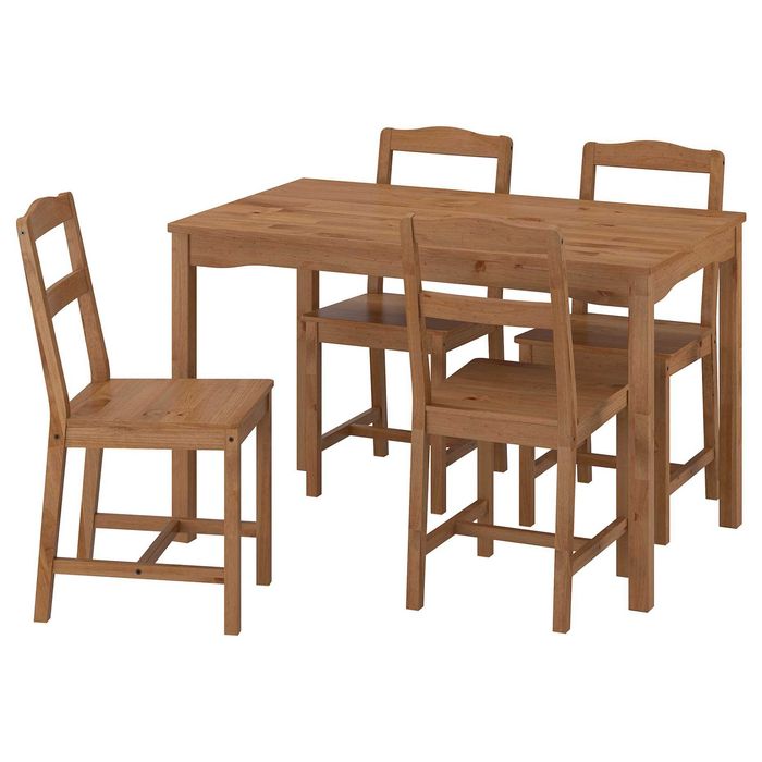 маса с 4 стола HAGERNAS Ikea