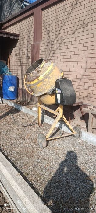 Мишалка. 200л. Бетон кориш ускунаси