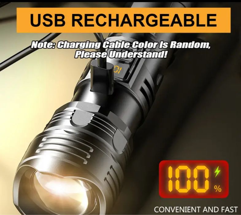 Лед фенер 3 режима