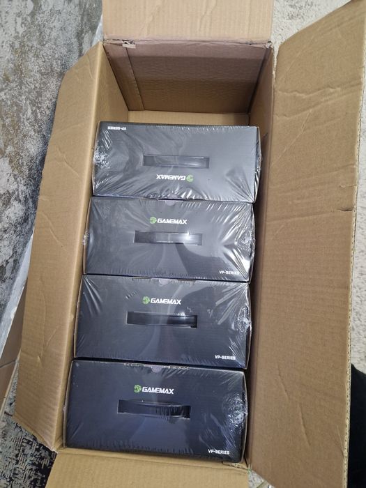 Продам новые блоки питания Gamemax GP 650 80+ Bronz ватт