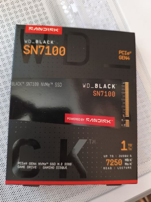 Распродажа ssd Samsung 990 Pro и Wd black 1tb